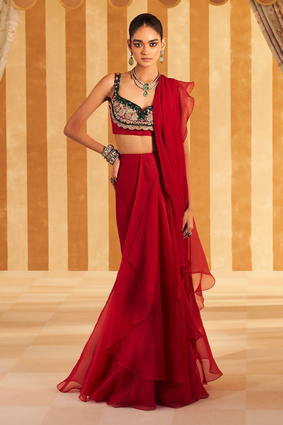 bridesmaid outfits at The Ridhi Mehra Bridesmaid Closet