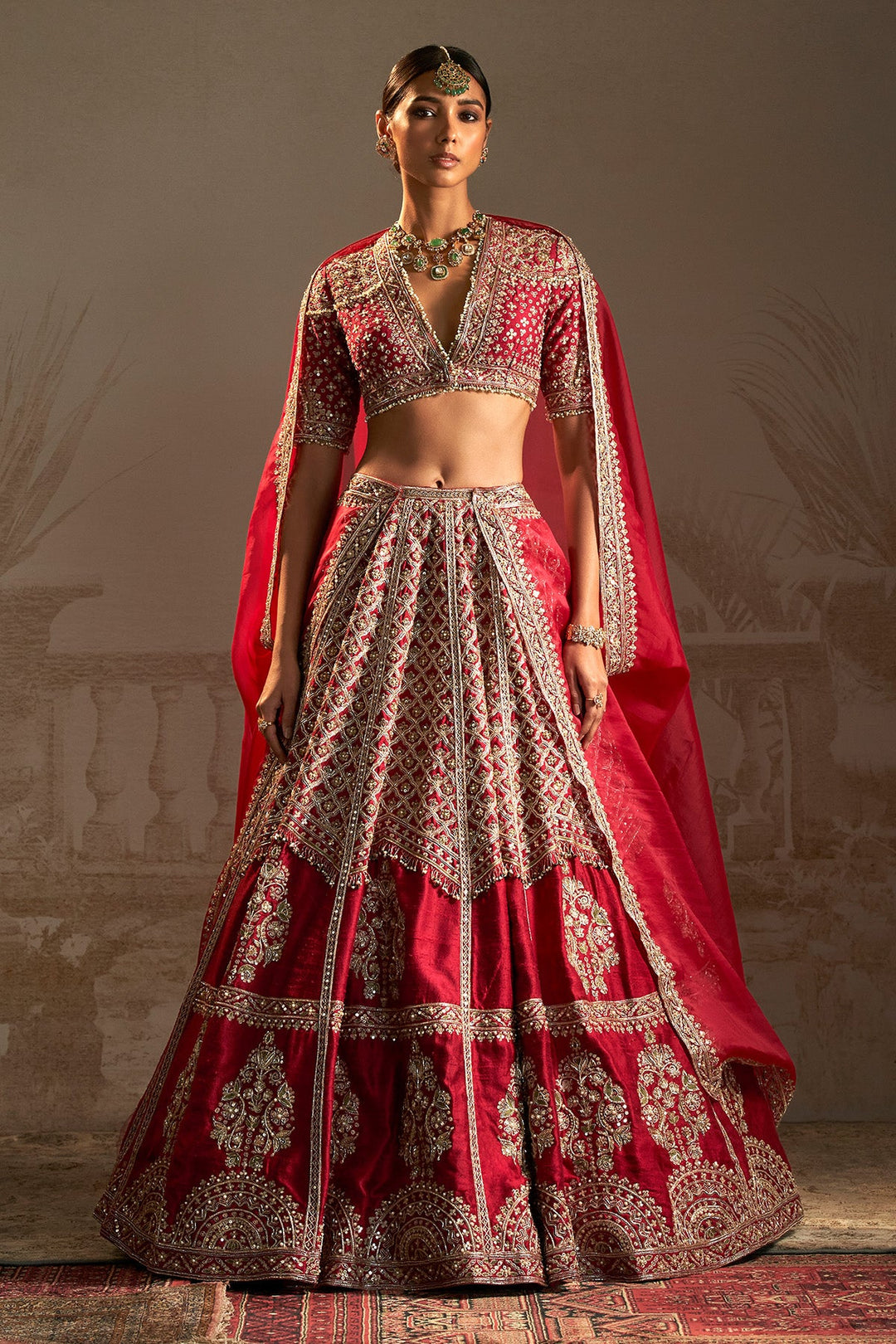 RANI LEHENGA SET-RTS