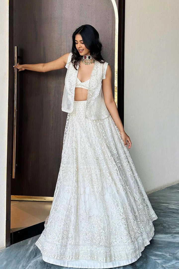 divya bopanna in MOTI LEHENGA SET