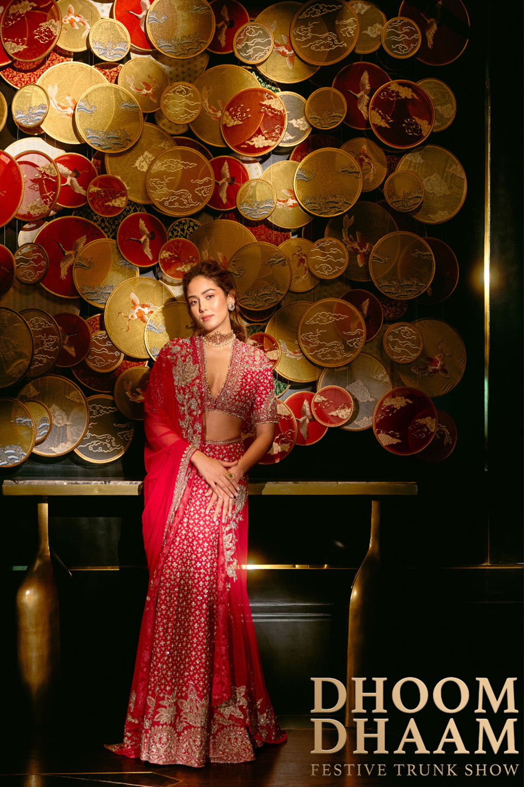 Mira Rajput Kapoor in Sagan Saree Set