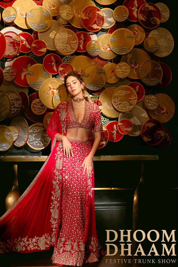 Mira Rajput Kapoor in Sagan Saree Set