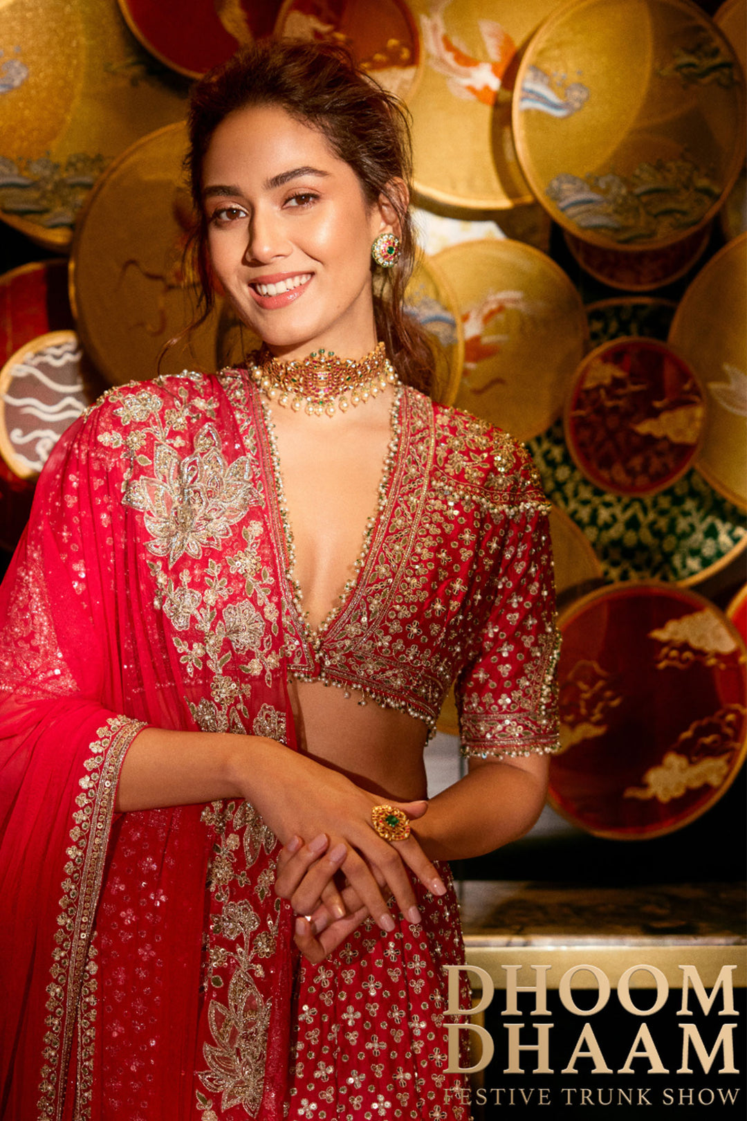 Mira Rajput Kapoor in Sagan Saree Set