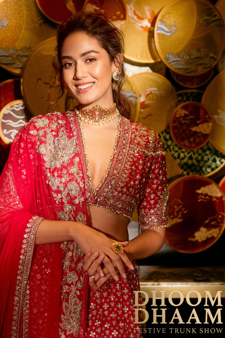 Mira Rajput Kapoor in Sagan Saree Set