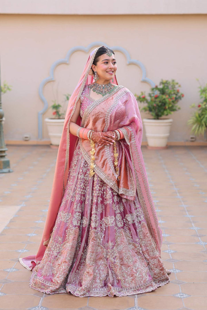 Aastha Rajput in Becoming Lehenga Set