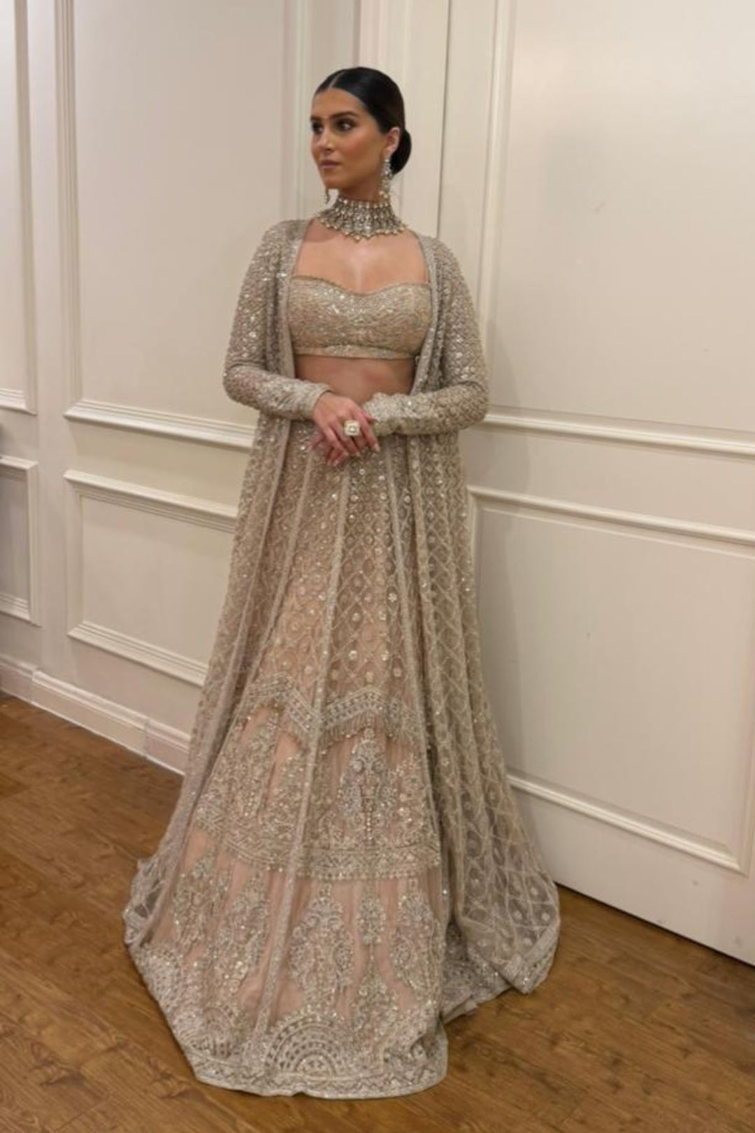 TARA SUTARIA IN GALLAAN LEHENGA SET