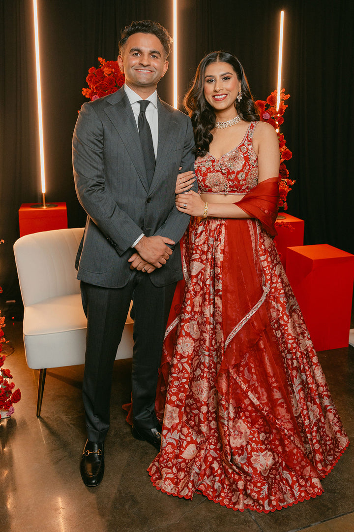 LAYAL IN DEMI LEHENGA SET