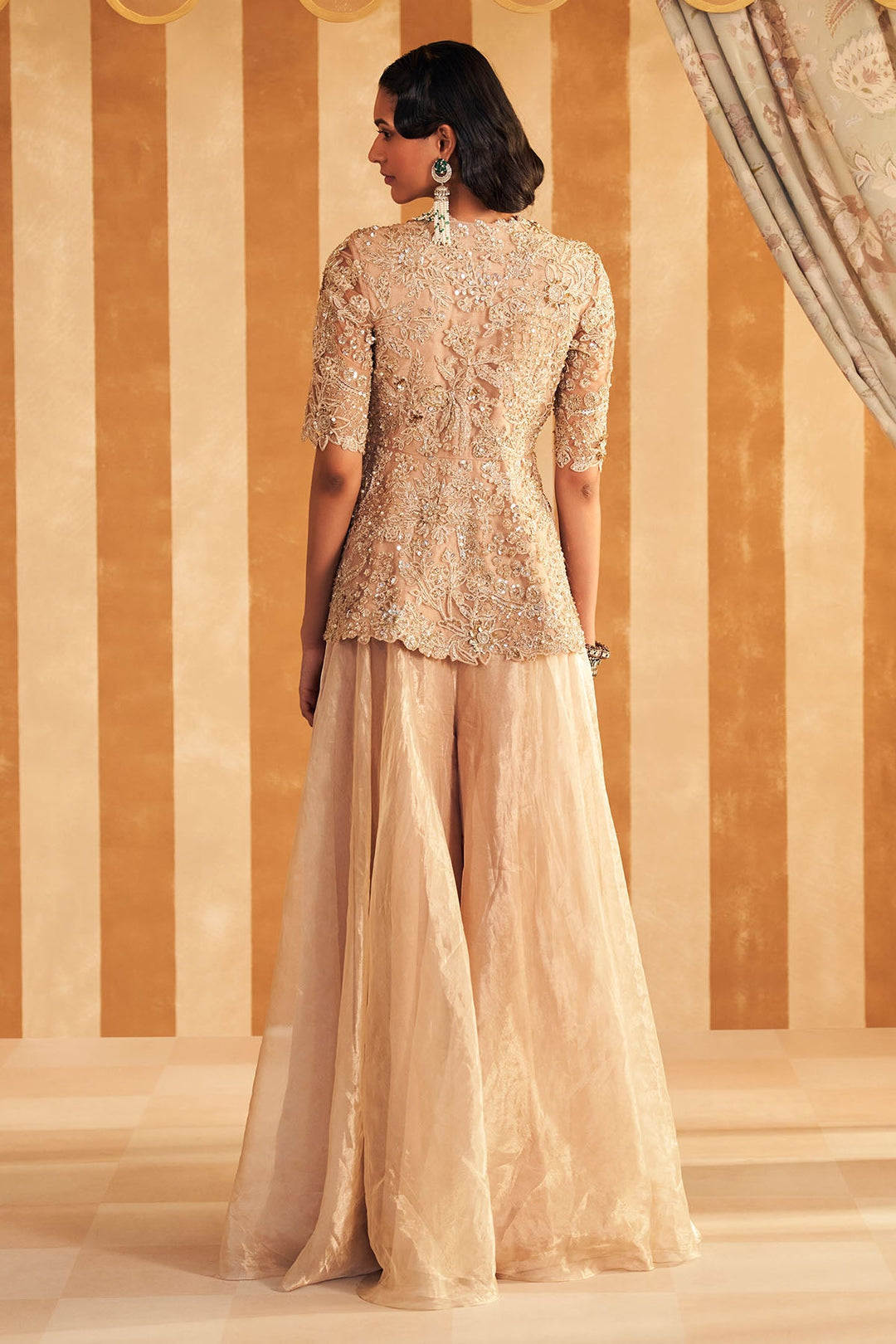 Mahroo Peplum Set-RTS