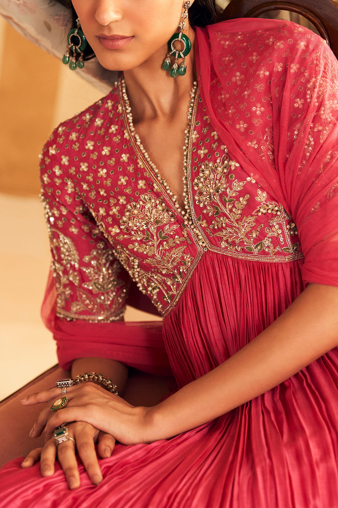 Nafasat Anarkali set