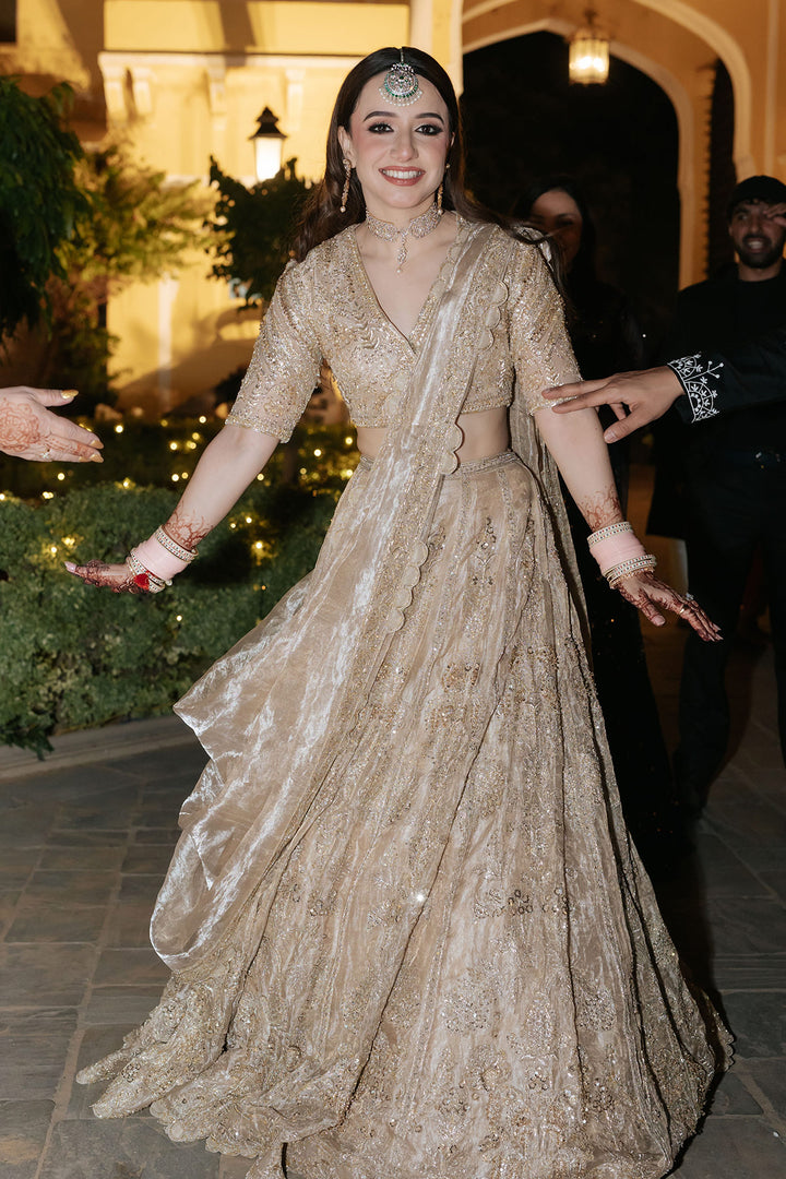 Vinny in Swarn Lehenga Set