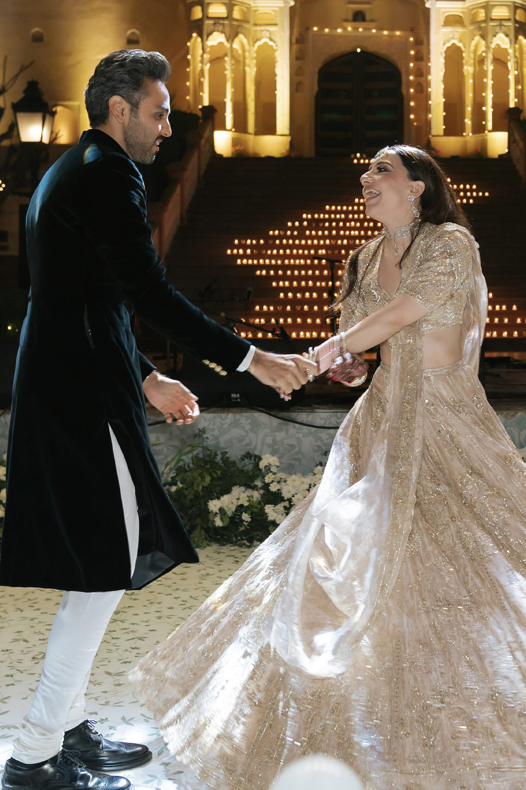 Vinny in Swarn Lehenga Set