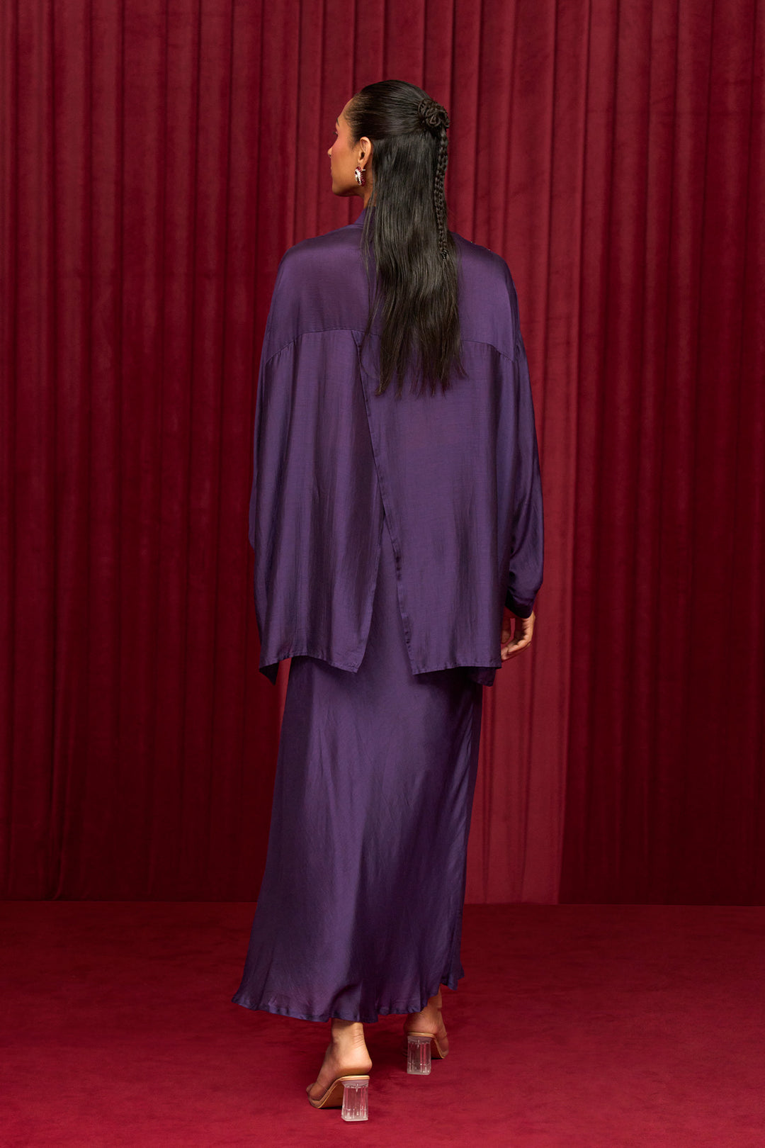 Symphony Shirt Skirt Set