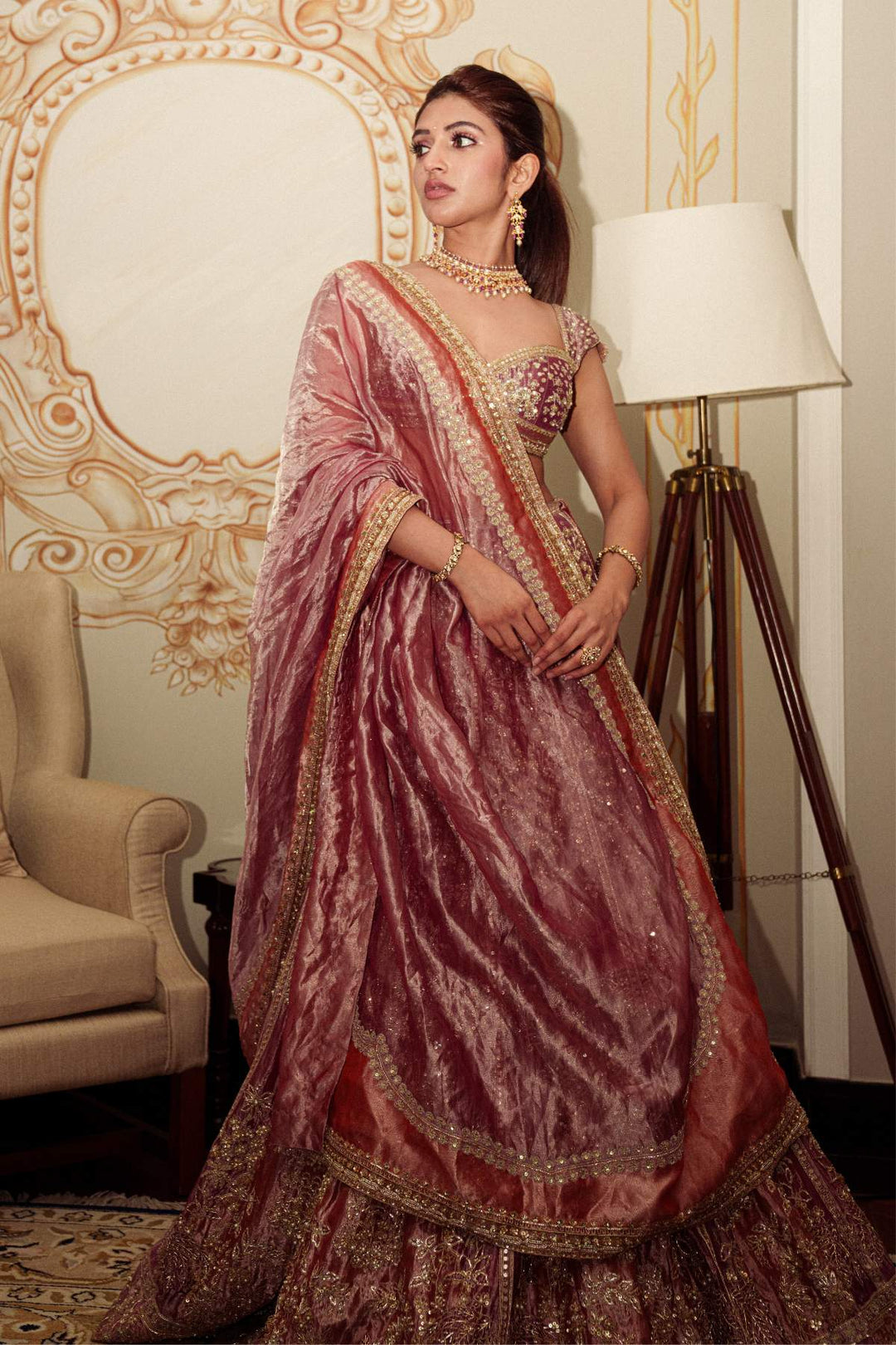 Sreeleela In Becoming Lehenga Set