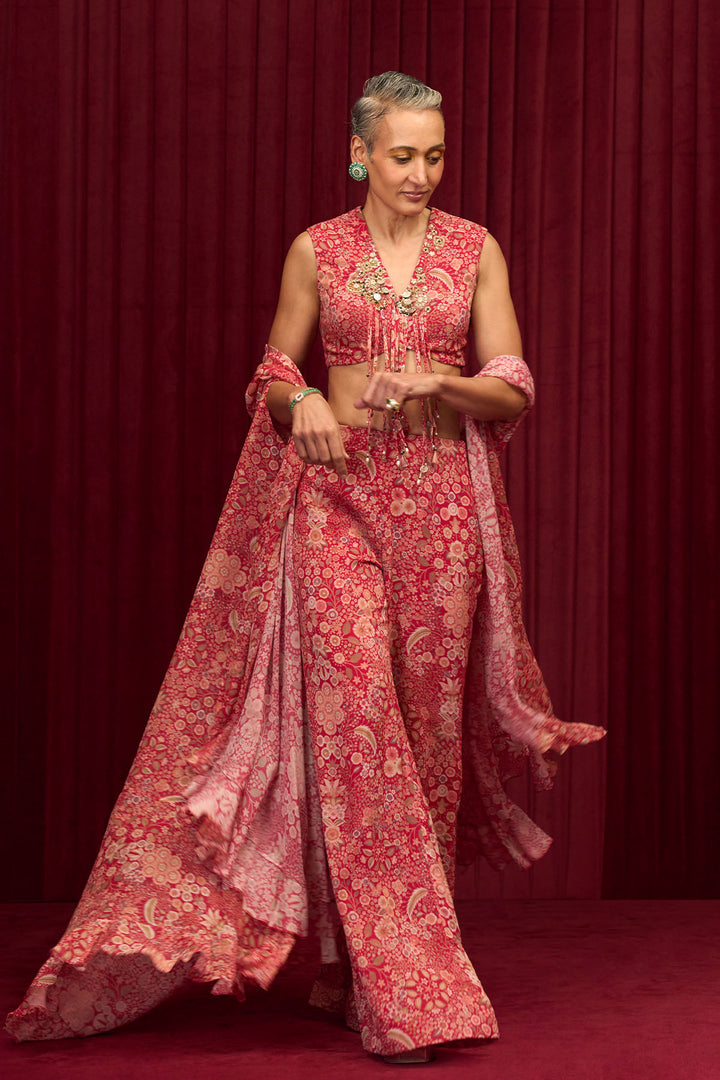 Rhythm Cape Pants Set