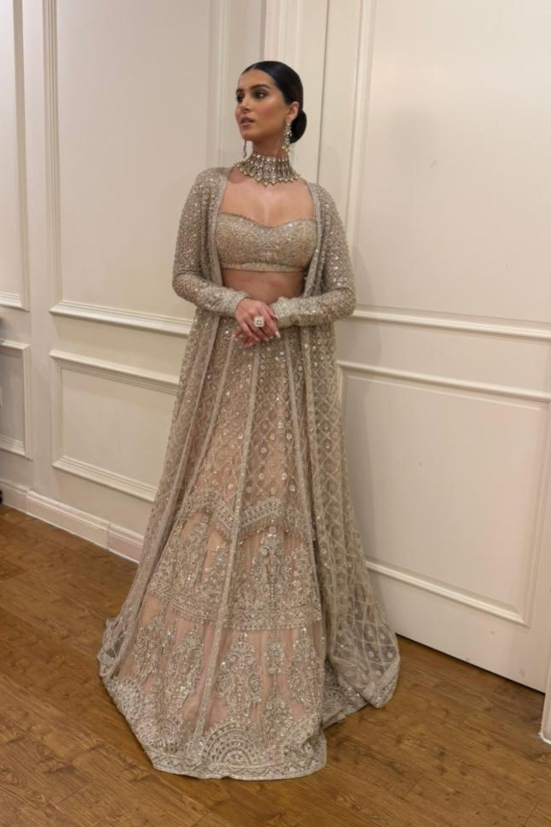 TARA SUTARIA IN GALLAAN LEHENGA SET