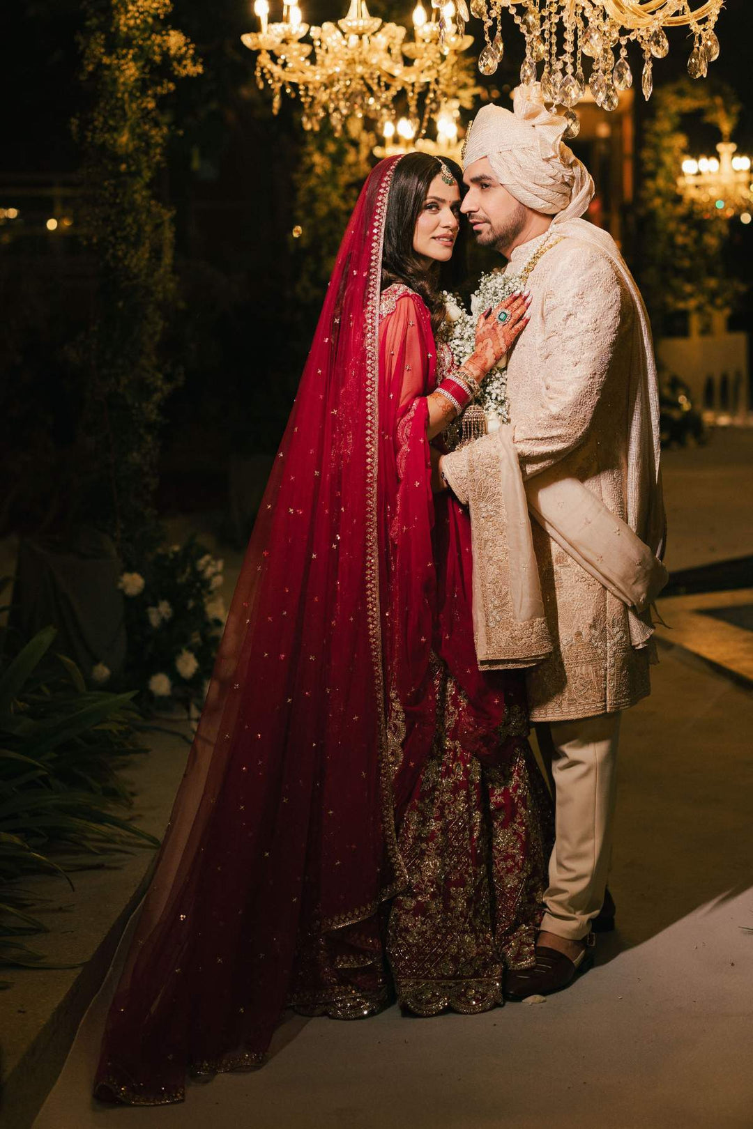 Meghna Mahajan in Custom Lehnga