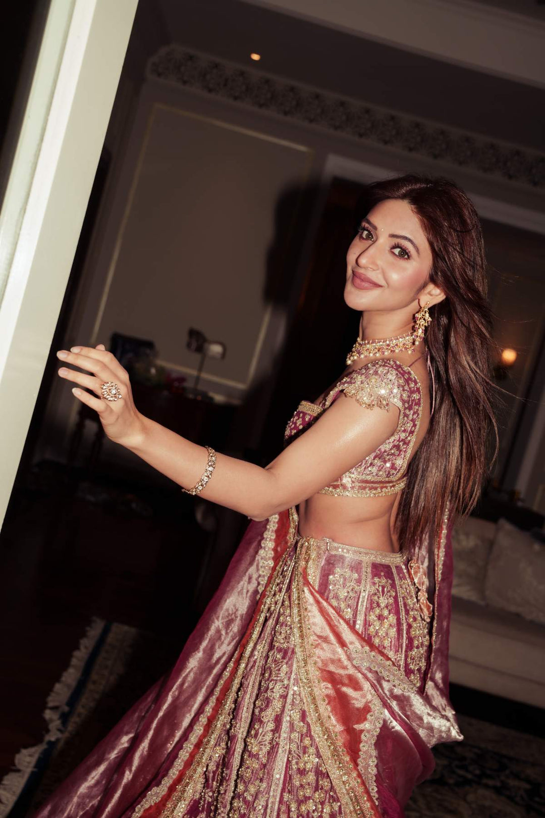 Sreeleela In Becoming Lehenga Set