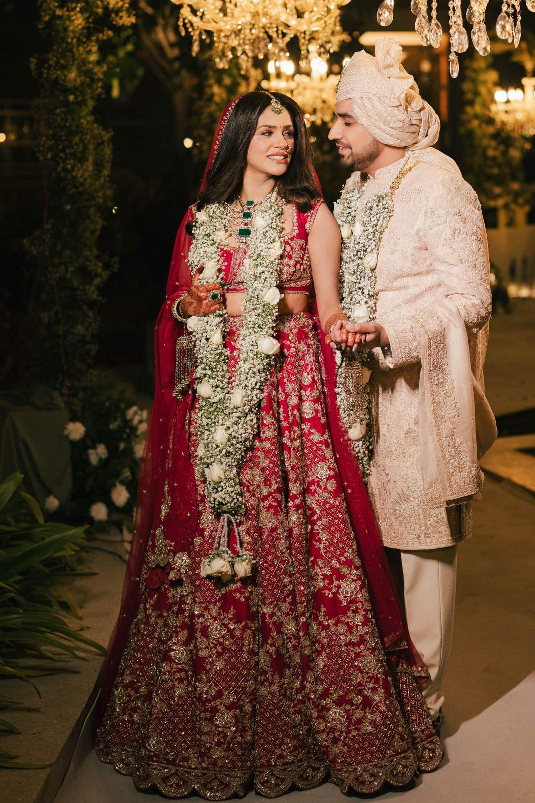 Meghna Mahajan in Custom Lehnga