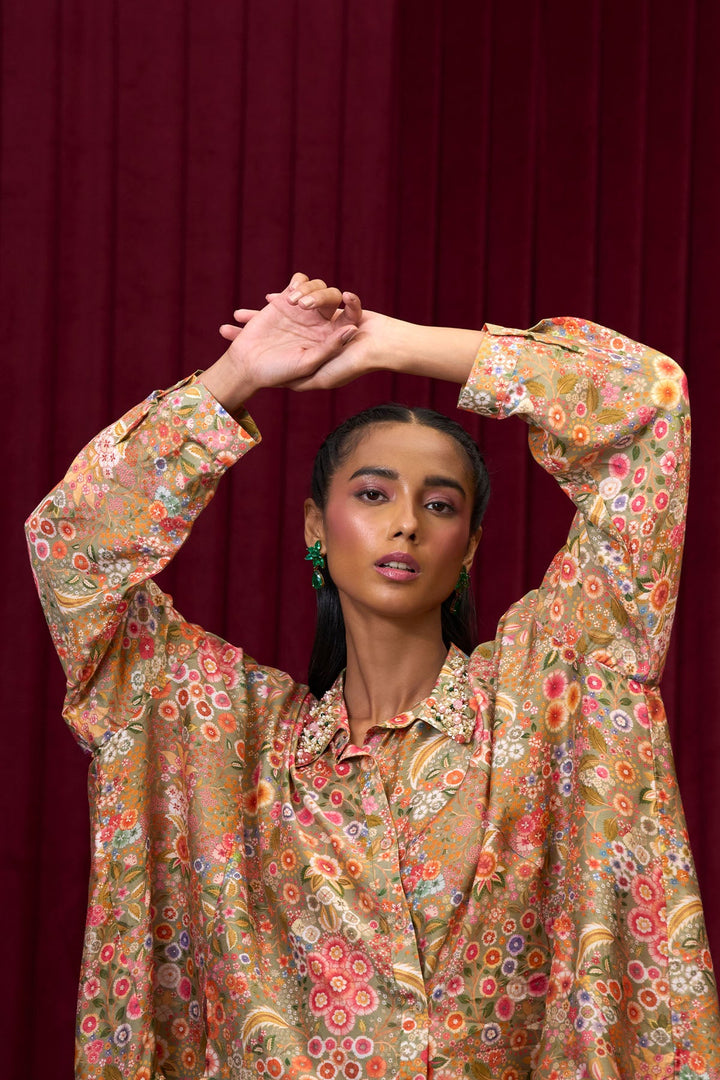 Groove Shirt Skirt Set-RTS