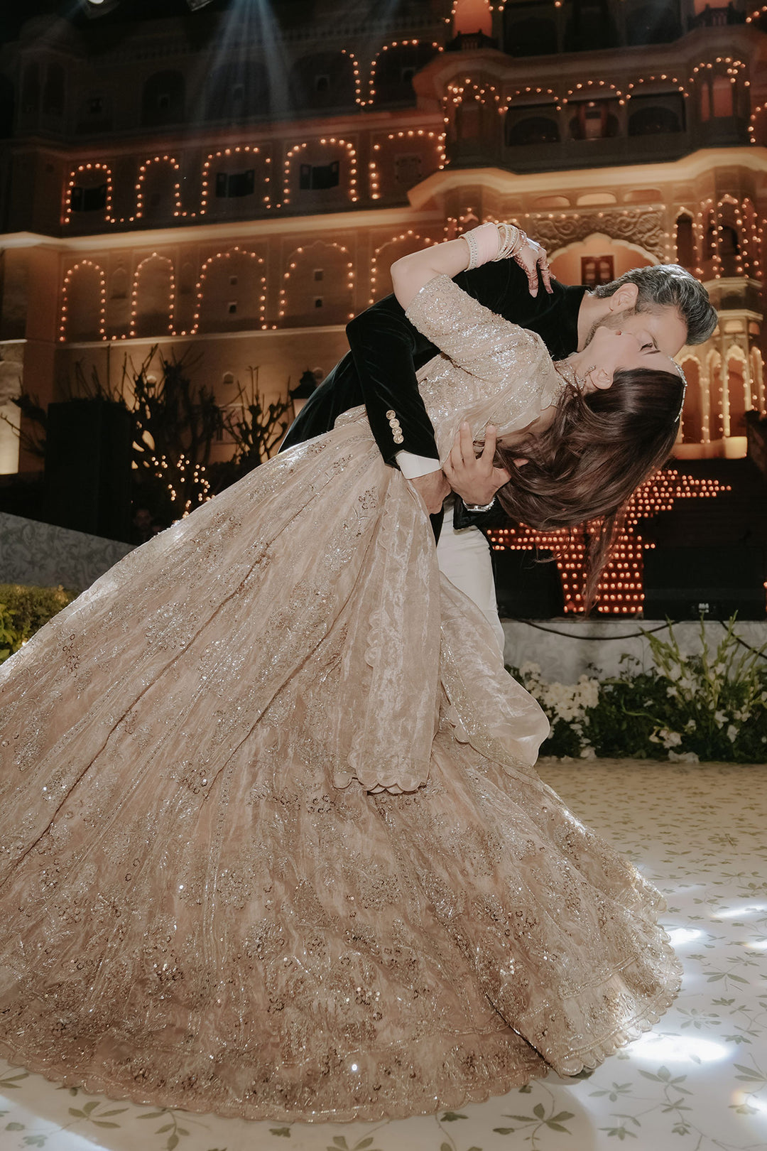 Vinny in Swarn Lehenga Set