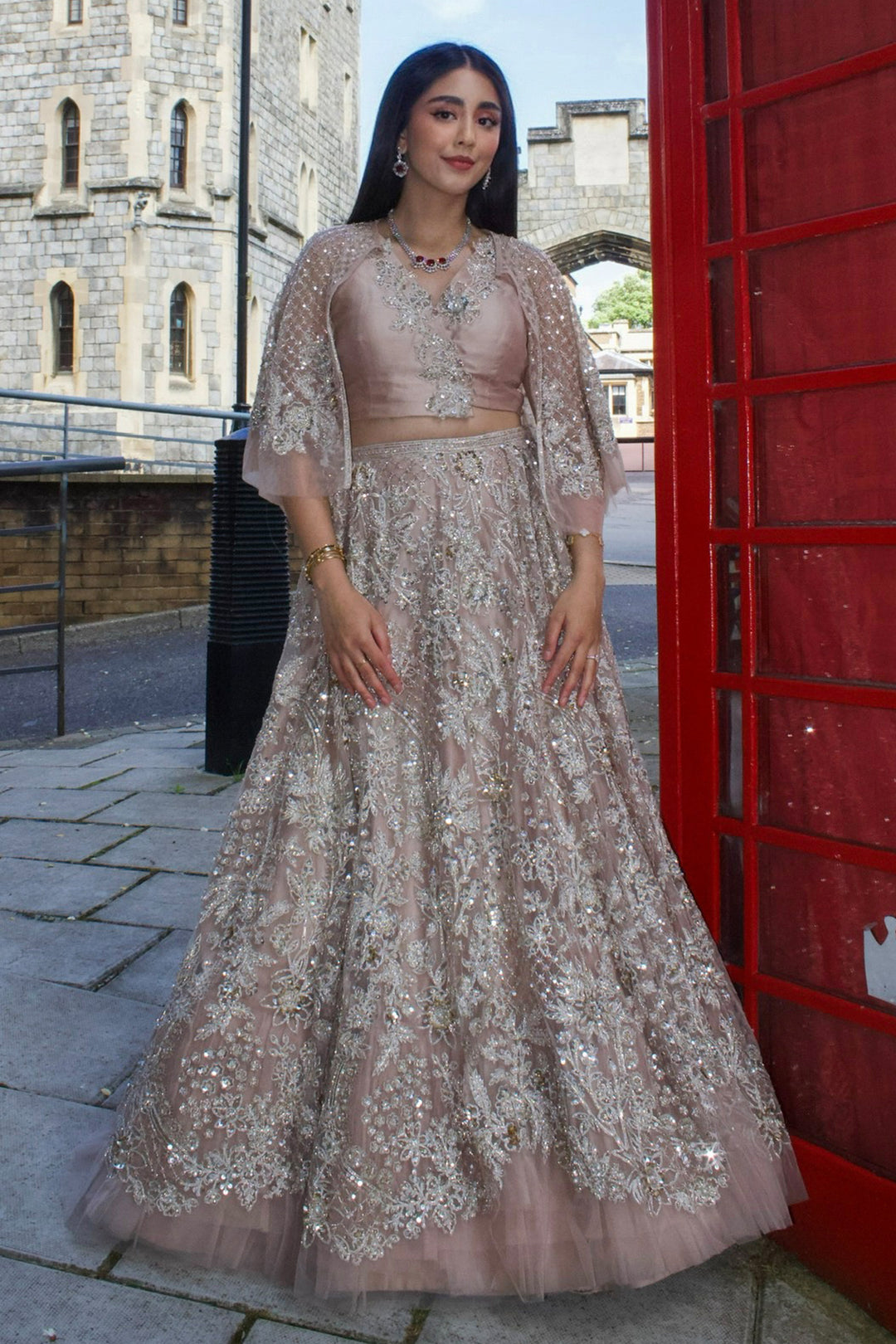 PAVAN VIRDI IN JHUMKA LEHENGA SET