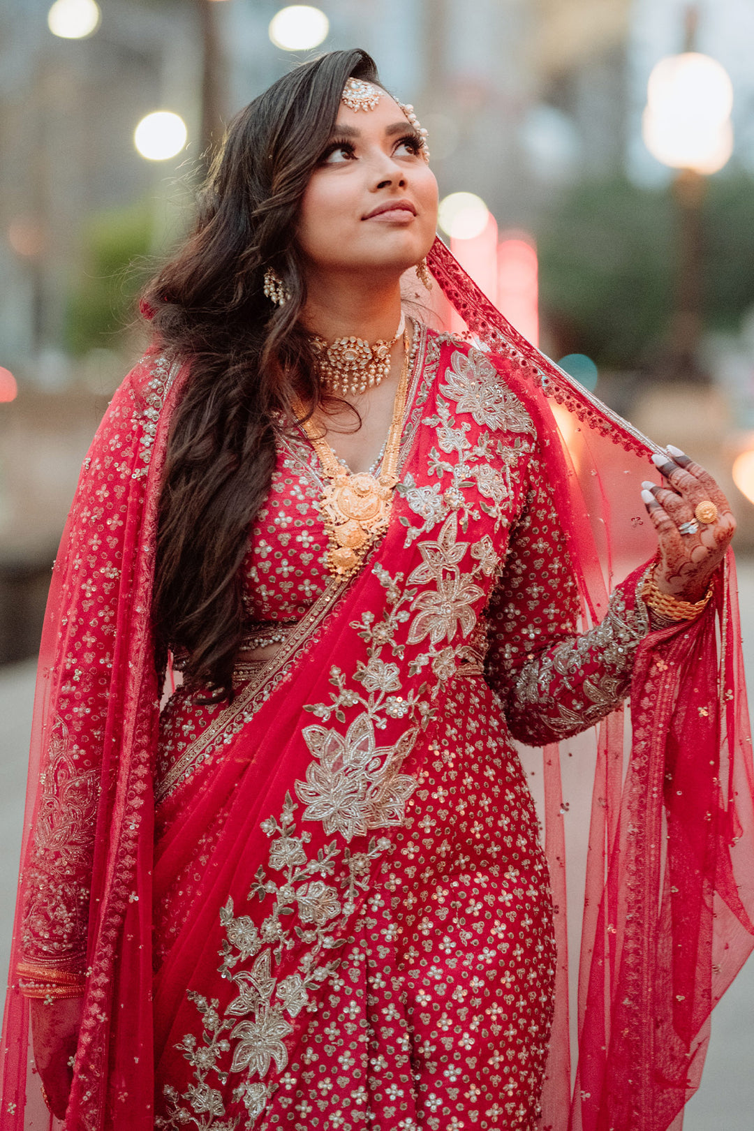 SAMIA KAZI IN SAGAN SAREE SET