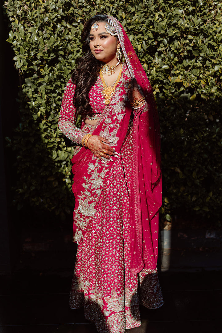 SAMIA KAZI IN SAGAN SAREE SET