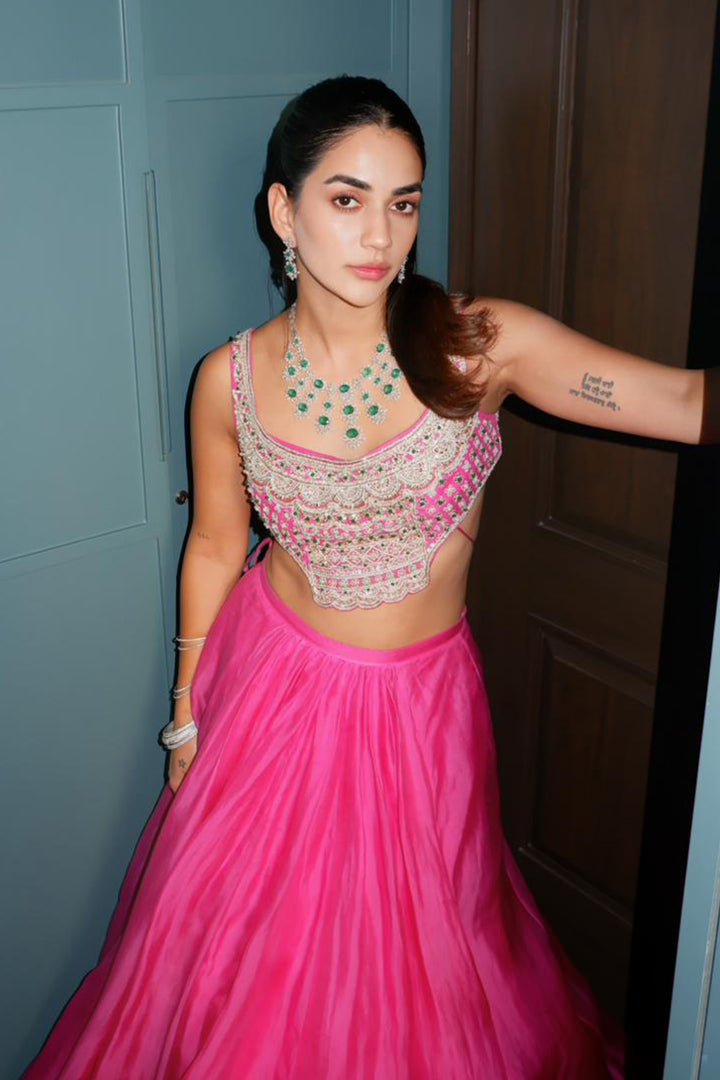 Karma Dhingra in Floret Lehenga Set