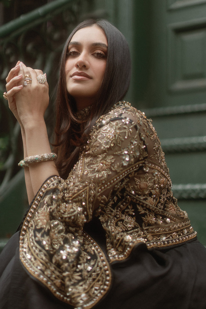 Jully Patel In FRONT ROW SHARARA JACKET SET