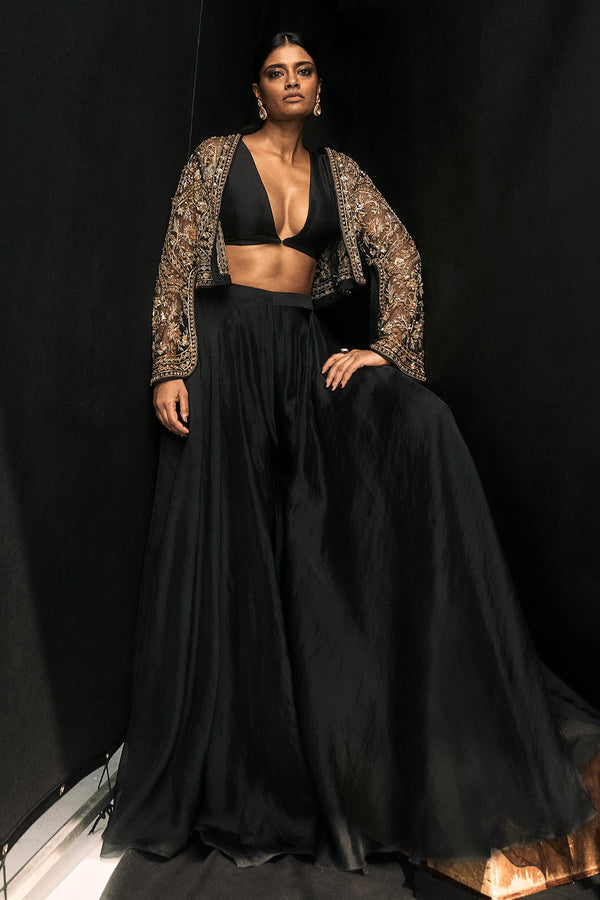 FRONT ROW SHARARA JACKET SET