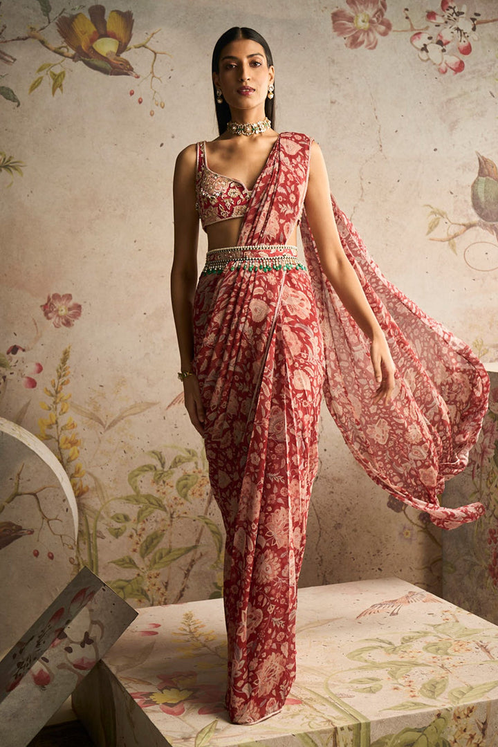 Glamour Saree Set-RTS