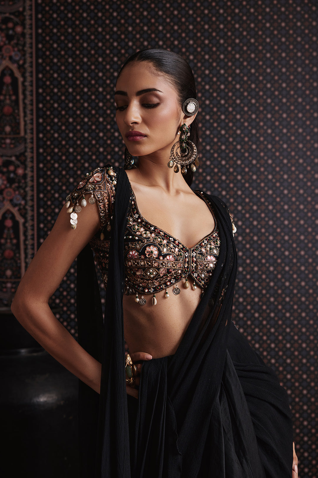 Wildflower Saree Set