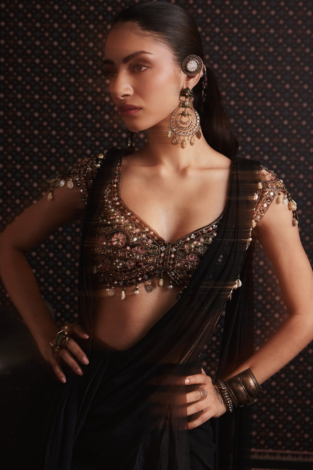 Wildflower Saree Set