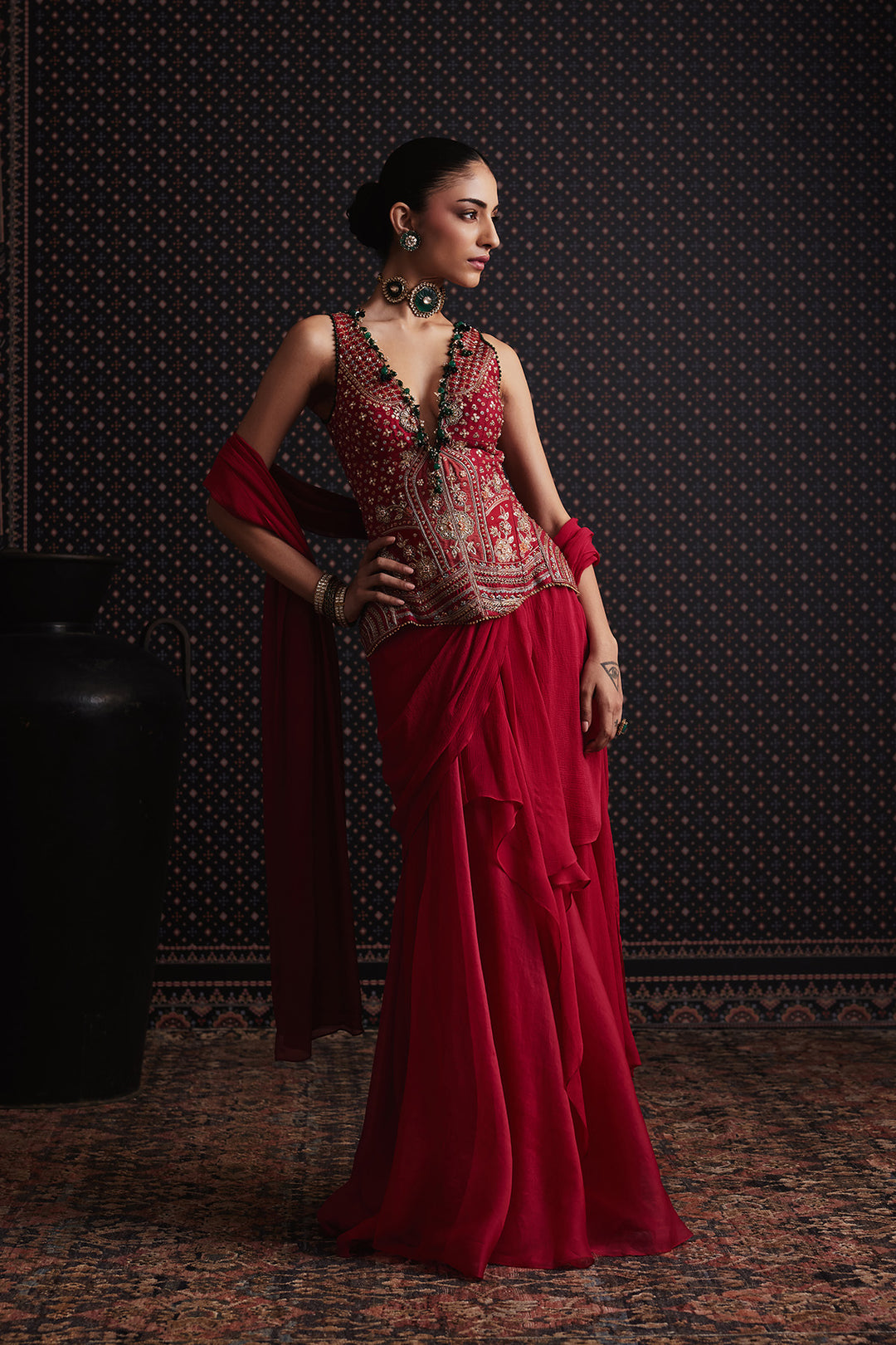 Whimsy Saree Set
