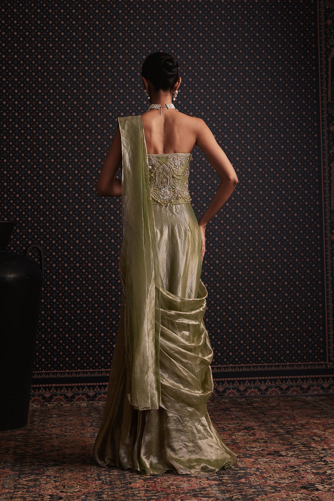 Starlit Saree Set