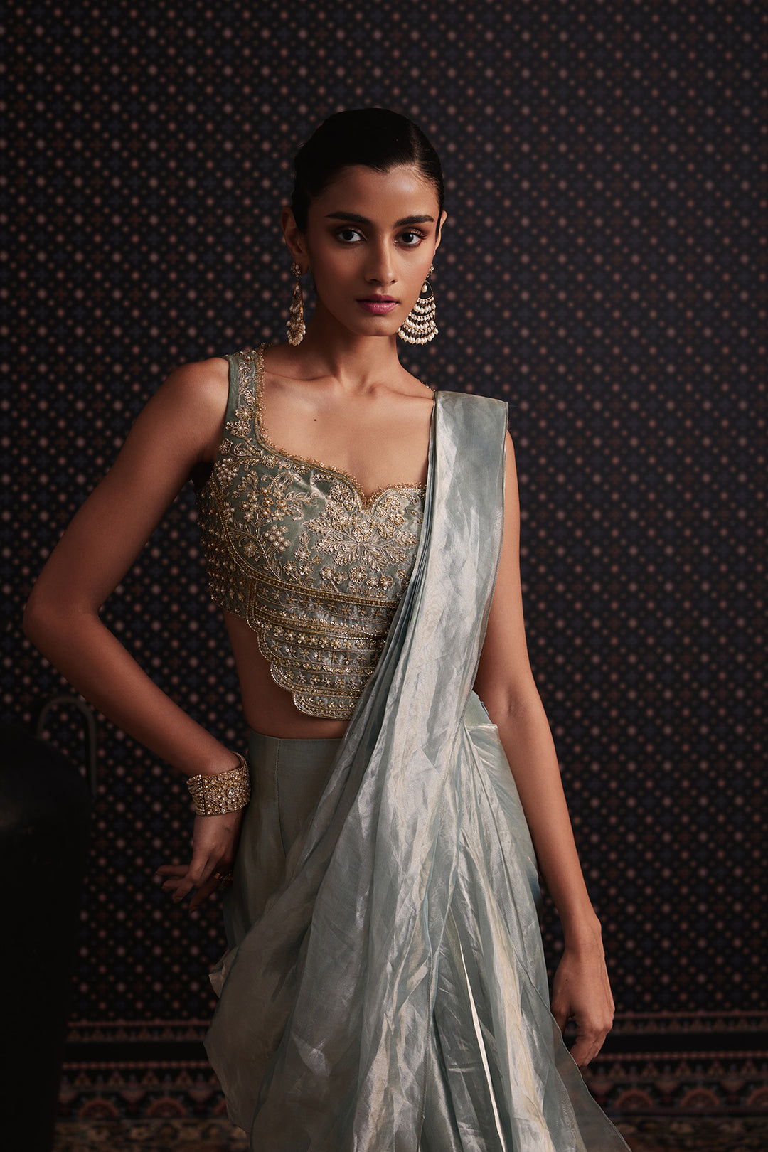 Haze Saree Set