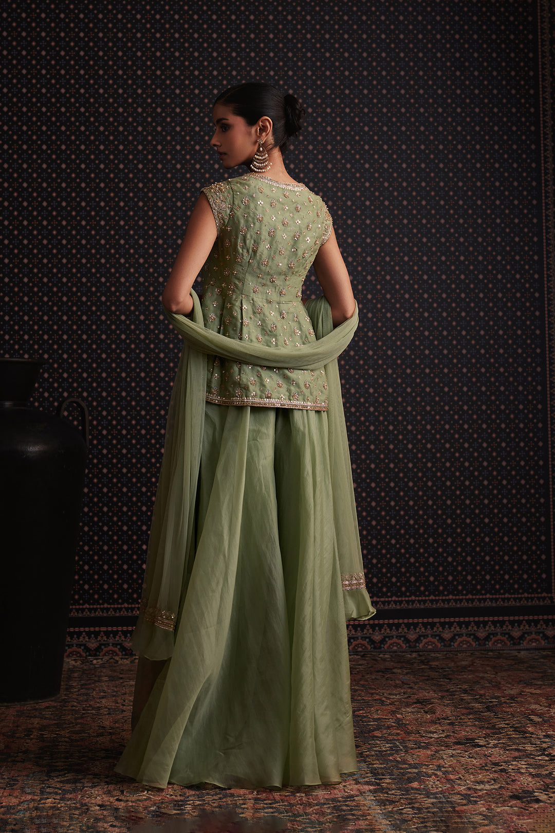 Maribel Peplum Set