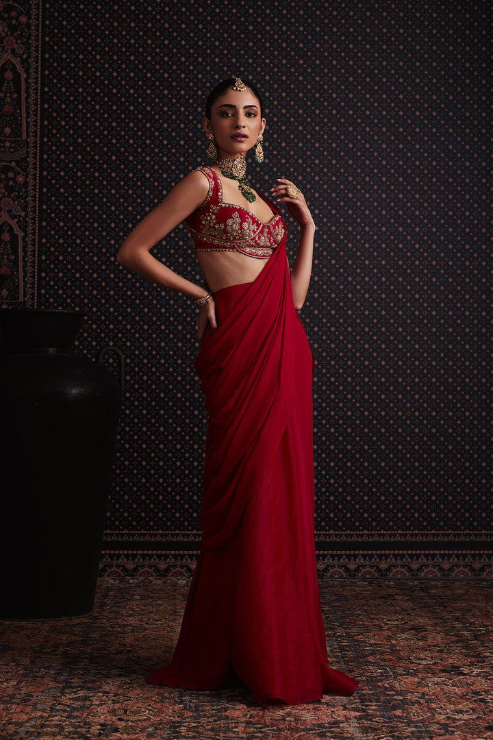 Maribel Saree Set