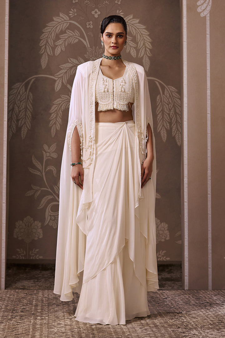 The Realm Cape Skirt Set