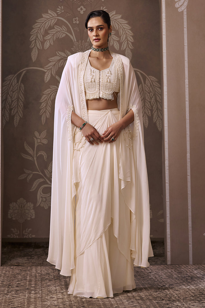 The Realm Cape Skirt Set