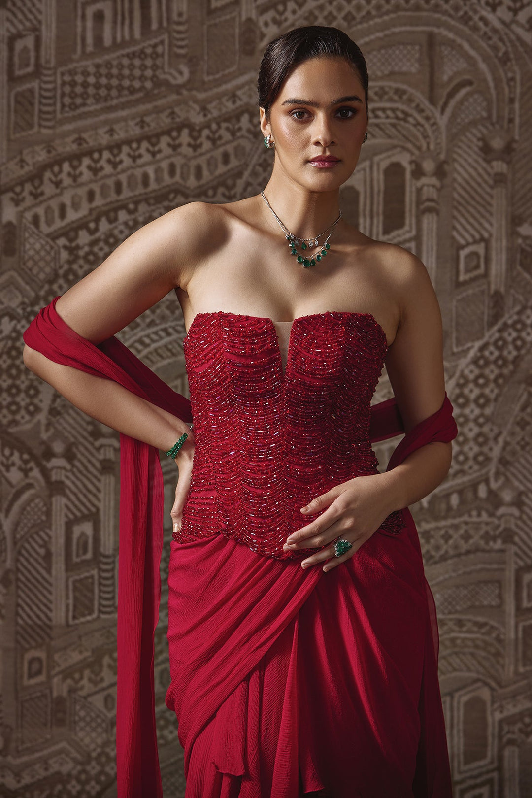 The Dynasty Saree Set-RTS