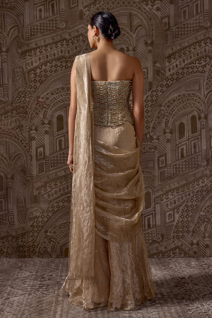 The Golden Era Saree Set