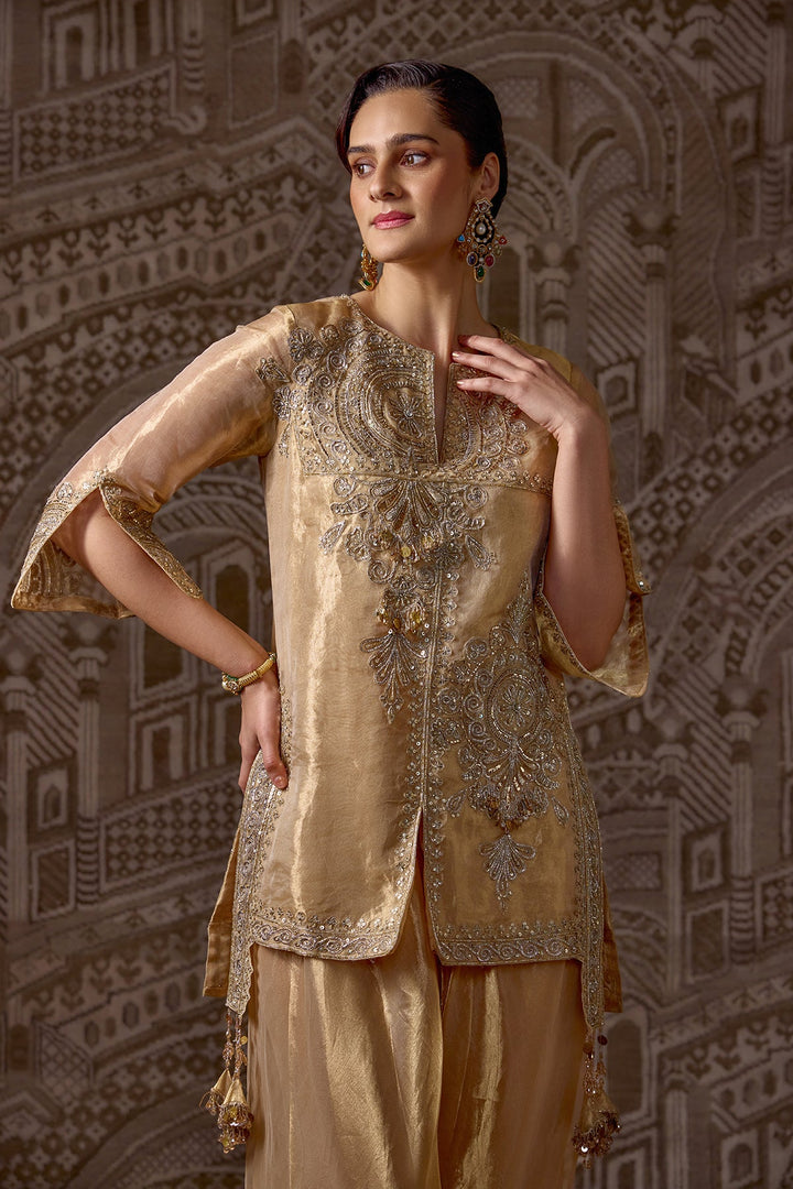 The Gold bound Kurta Set-RTS