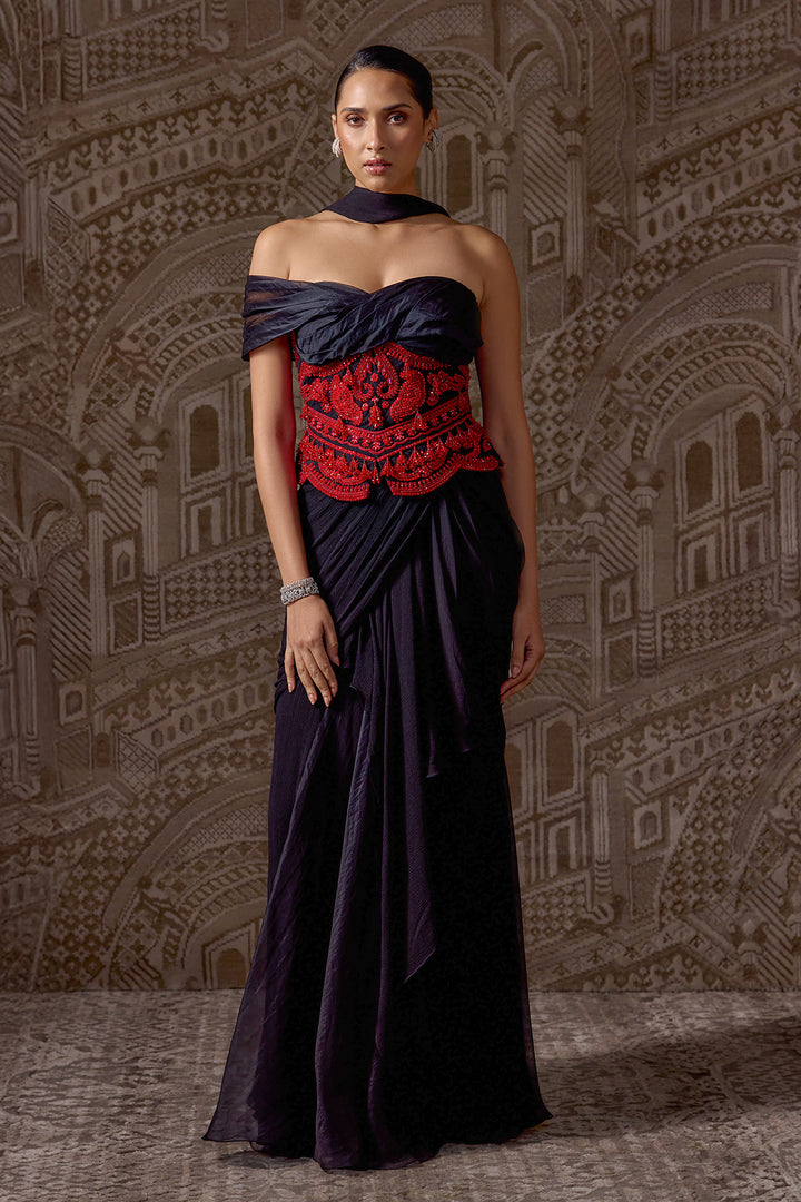 The Gilded Saree Set