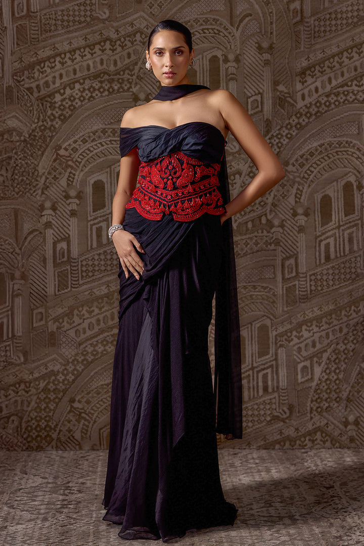 The Gilded Saree Set