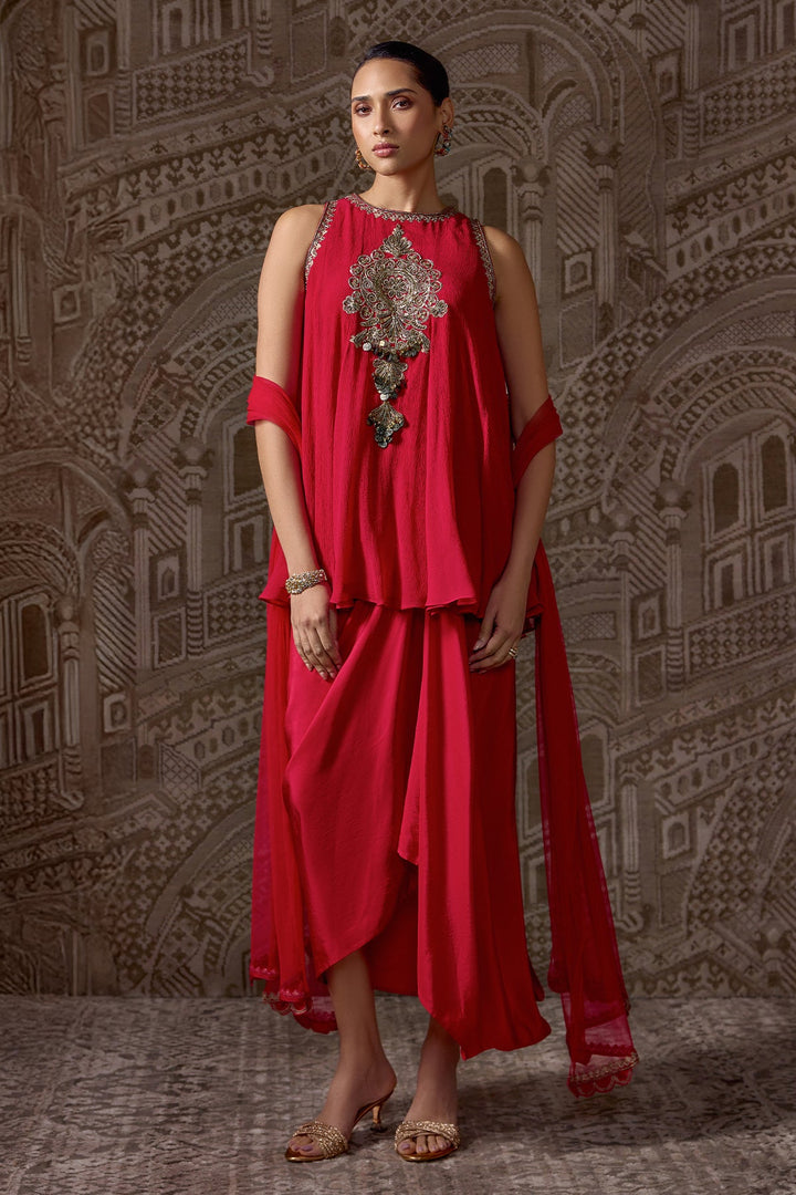 The Crest Skirt Set-RTS