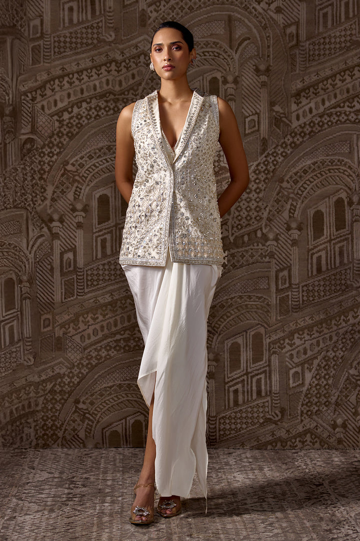 The Vestige Jacket Skirt Set