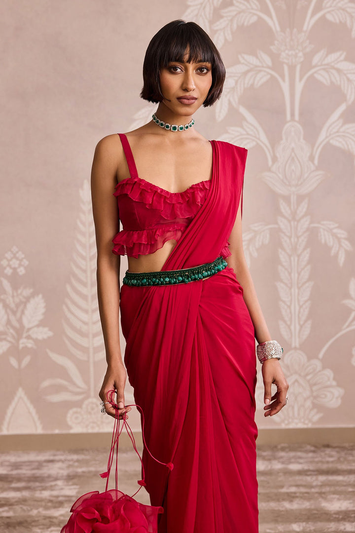 Ruby Saree Set-RTS