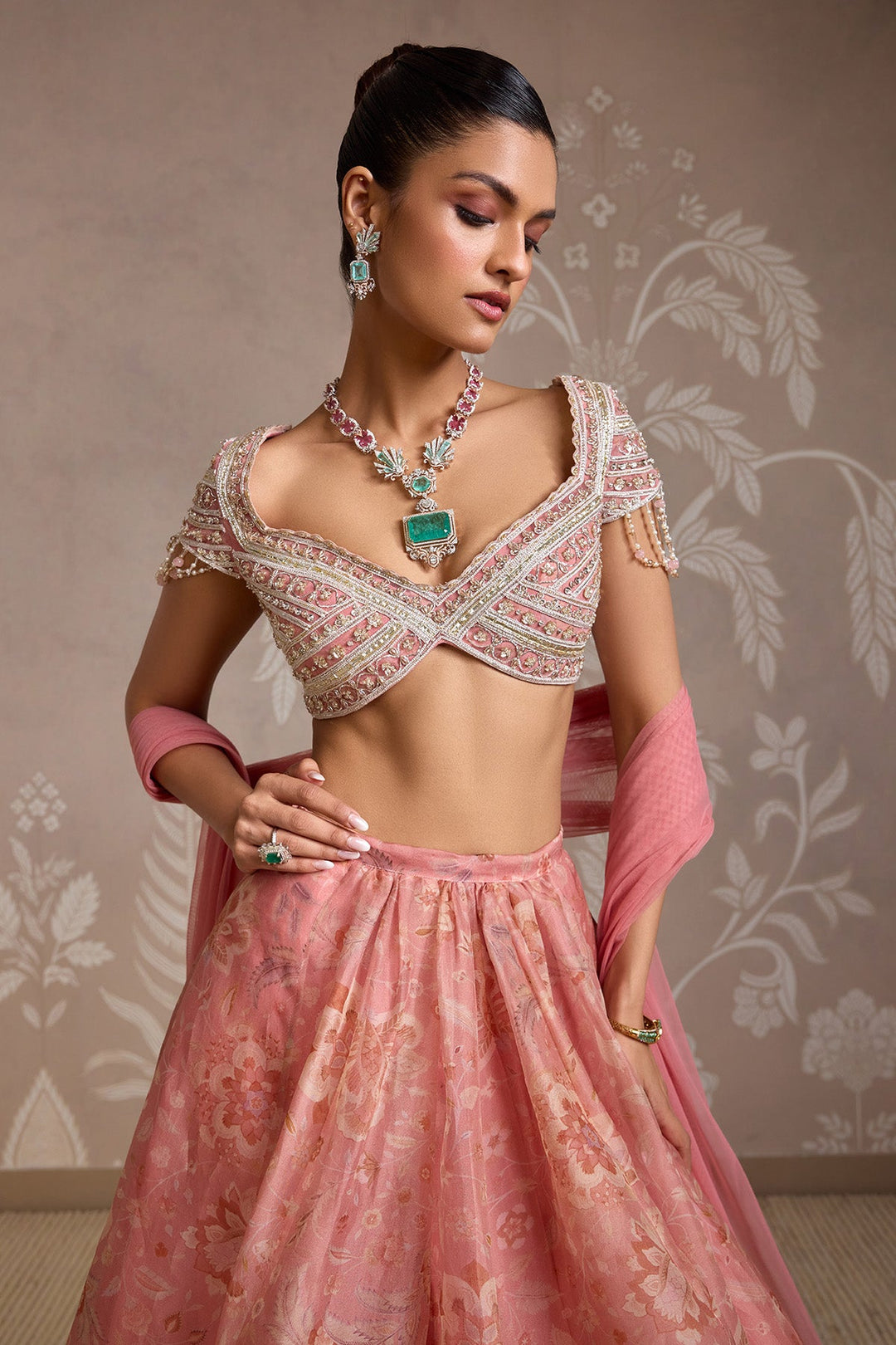 Flare Lehenga Set-RTS