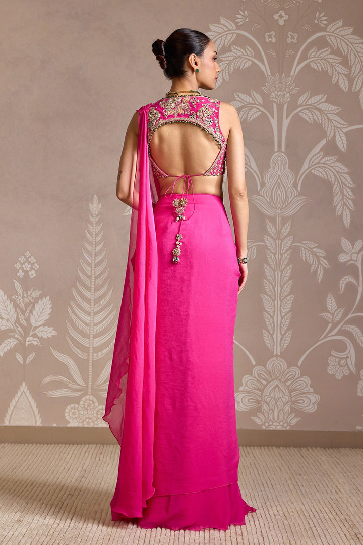 Knot Saree Set-RTS