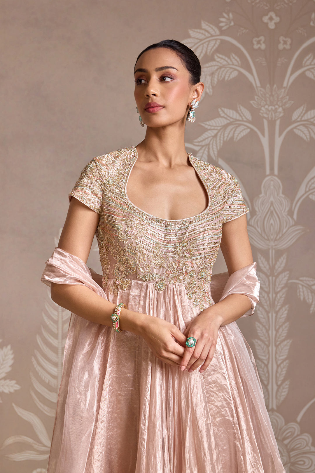 Ornate Anarkali Set